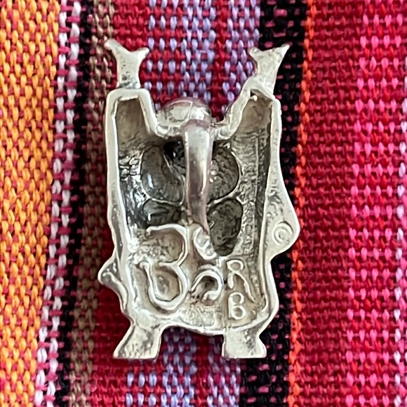 DOES THIS HAPPY GUY SPEAK TO YOU ~ Artisan Crafted Silver Happy Buddha Pendant - Picture 3 of 5